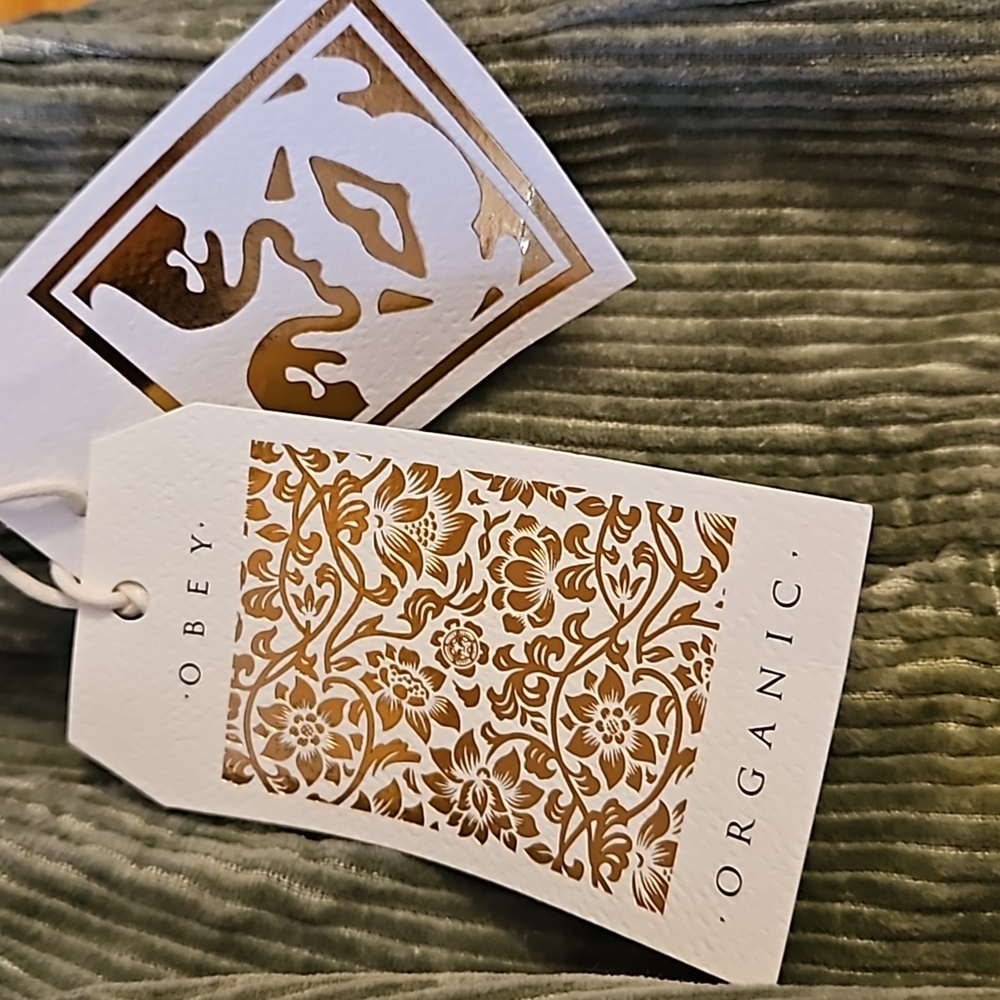 Obey Splash Corduroy Pants Multicolor Pink Blue Yellow Green - Picture 7 of 10